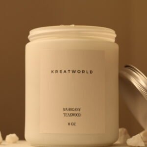 Pack of 6 Candles - Mahogany Teakwood