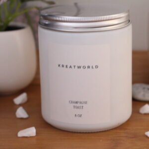 Champagne Toast Candle