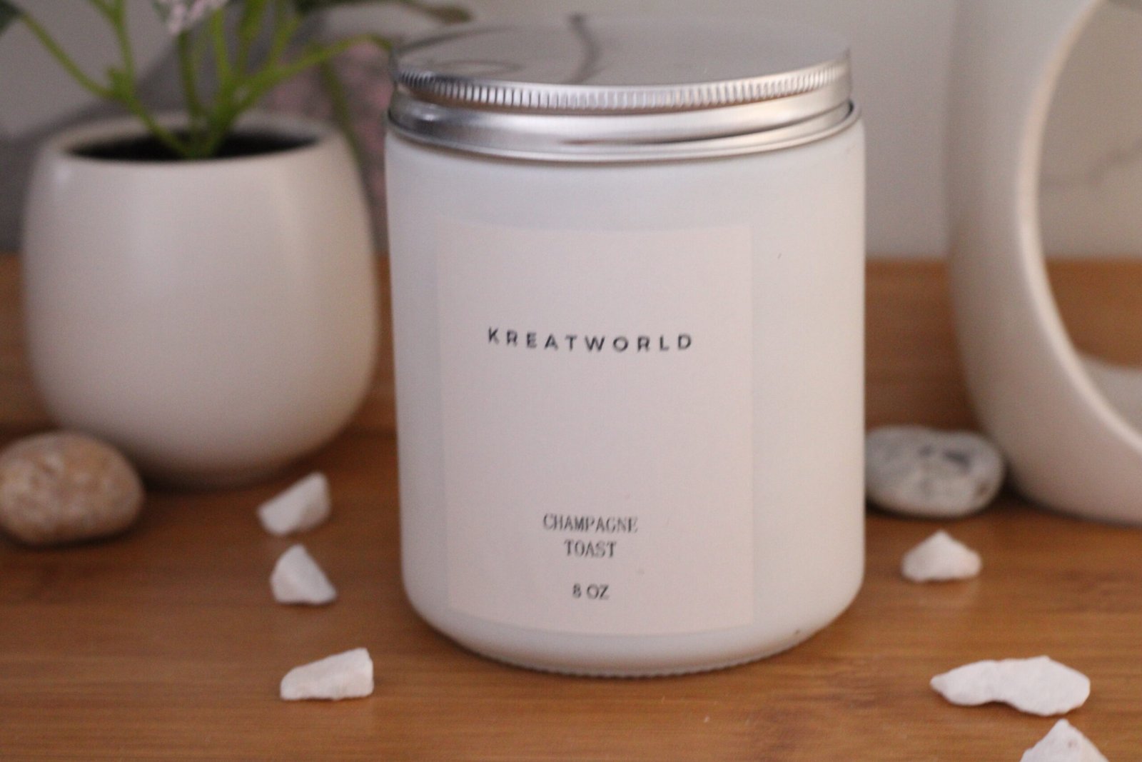 Champagne Toast Candle