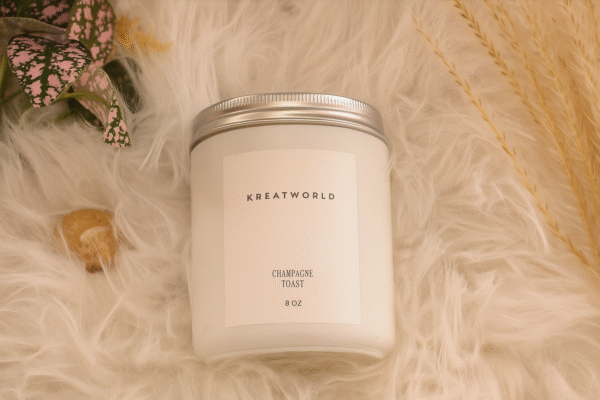 Pack of 6 Candles - Champagne Toast - Image 4
